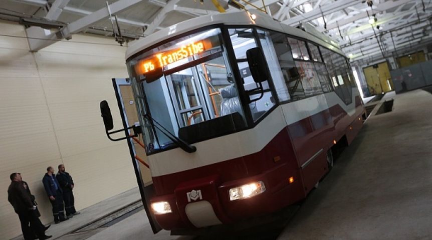 1-ый собранный в Новосибирске трамвай выйдет на линию в начале лета