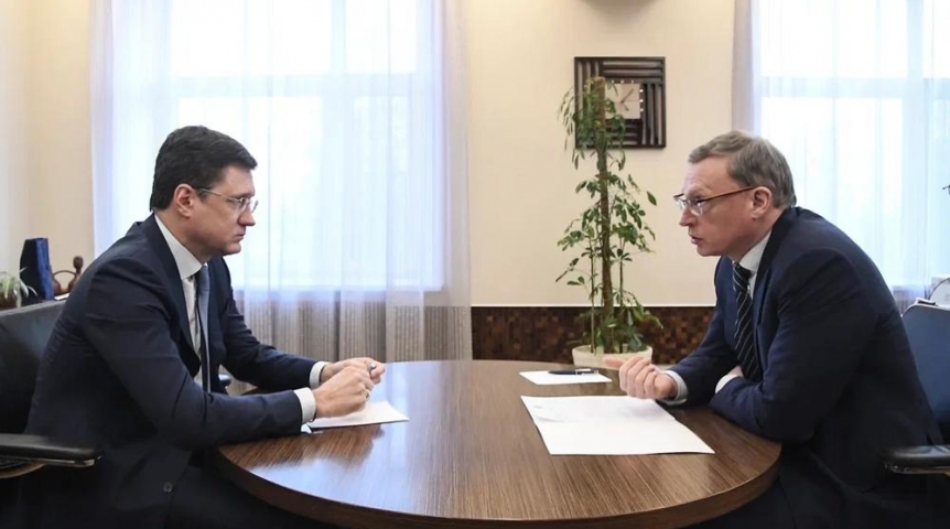 Губернатор Бурков обсудил с вице-премьером Новаком планы по развитию газовой инфраструктуры Омской области Губернатор Бурков обсудил с вице-премьером Новаком планы по развитию газовой инфраструктуры Омской области