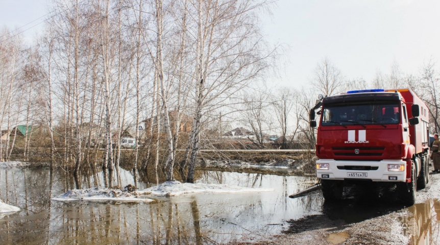 В нескольких селах Омской области образовался настоящий потоп В нескольких селах Омской области образовался настоящий потоп