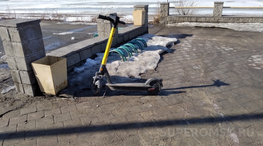 Город В Омске оформят запрет для электросамокатов