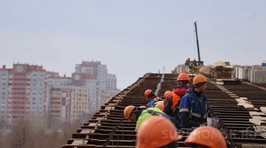 Подрядчик ремонта моста у омского Телецентра задолжал государству