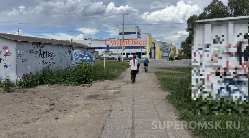Город В Омске легализуют переход через ж/д в Амуре