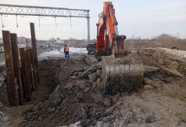 Мэр Омска Шелест сообщил о строительстве ливневок на мосту им. 60 лет ВЛКСМ