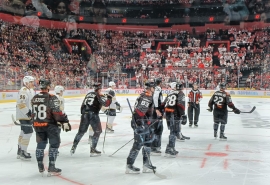 Омский «Авангард» всю игру догонял «Адмирал» и выиграл по буллитам