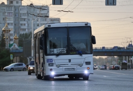 Возобновлено движение автобусов в Омске