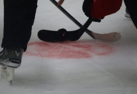 На матче «Омских ястребов» комментатора Гречанина заменил давний конкурент