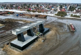 Виталий Хоценко сообщил о ходе строительства Северного обхода Омска