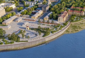 Хоценко представил проект масштабного парка с фонтаном-трансформером в центре Омска