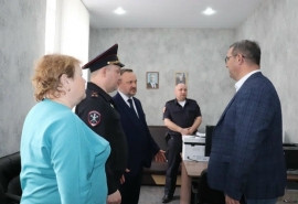 Геннадий Долматов сообщил об обновлении пункта полиции в Троицком