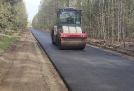 В Омском районе ведутся работы по облагораживанию населенных пунктов