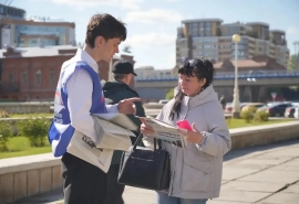 В Омской области стартовала серия пикетов накануне предварительного голосования «Единой России»