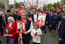 Хоценко: «Бессмертный полк» объединил почти 100 тысяч омичей