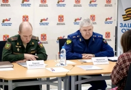 Военный прокурор Омского гарнизона встретился с участниками СВО и членами их семей