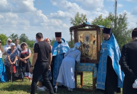 В Омск прибыла Абалакская икона Божией матери «Знамение»