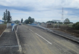 В Омской области появился новый мост