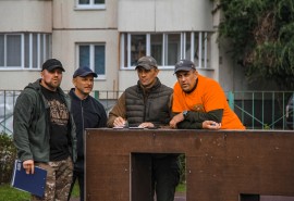 В Омске провели военизированную эстафету для подрастающего поколения