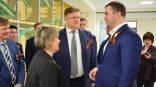 Хоценко и Серышев посетили новый лицей «Авангард» в Омске Хоценко и Серышев посетили новый лицей «Авангард» в Омске