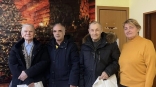 Депутат Юрий Козловский совместно с КТОСами поздравил ветеранов с Днем защитника Отечества