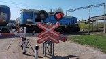 В Омске закрыли частный ж/д переезд В Омске закрыли частный ж/д переезд