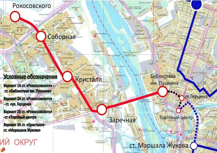 Карта метро омска