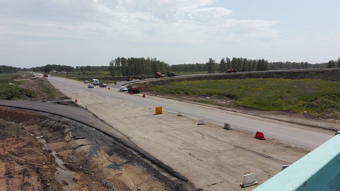 Минстрой оправдался за скорость работ на Западном обходе Омска Минстрой оправдался за скорость работ на Западном обходе Омска