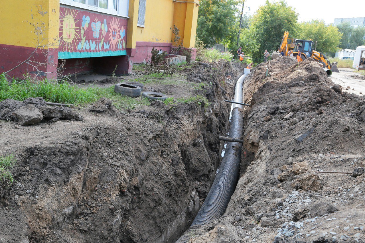 Немецкий поселок Омска комплексно защищают от нашествия большой воды