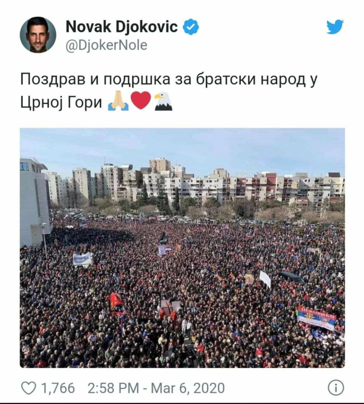 СВОДКИ С ФРОНТА: мир в Сирии и черногорское шествие в 100 тысяч человек СВОДКИ С ФРОНТА: мир в Сирии и черногорское шествие в 100 тысяч человек