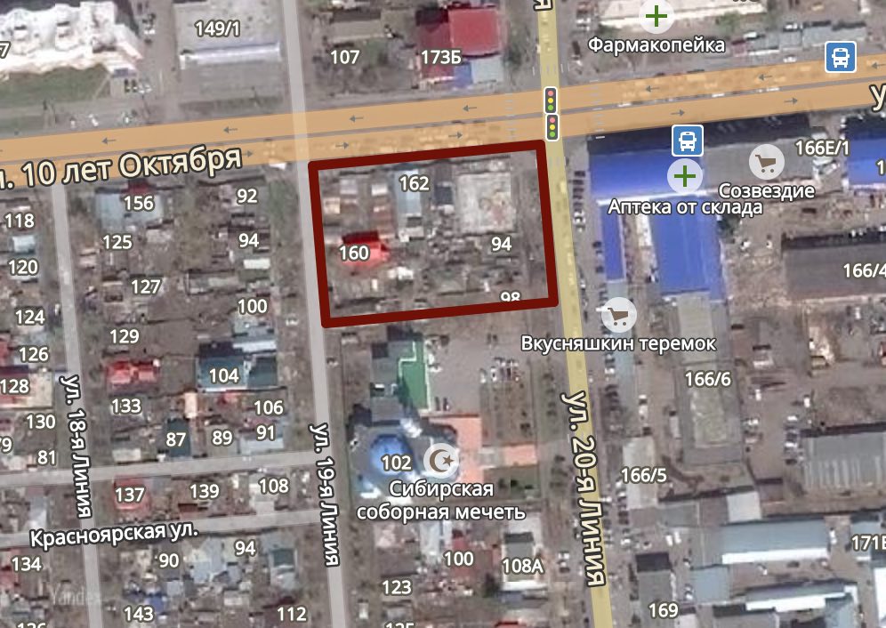 Омская мечеть претендует на арендованный участок жителей Германии Омская мечеть претендует на арендованный участок жителей Германии