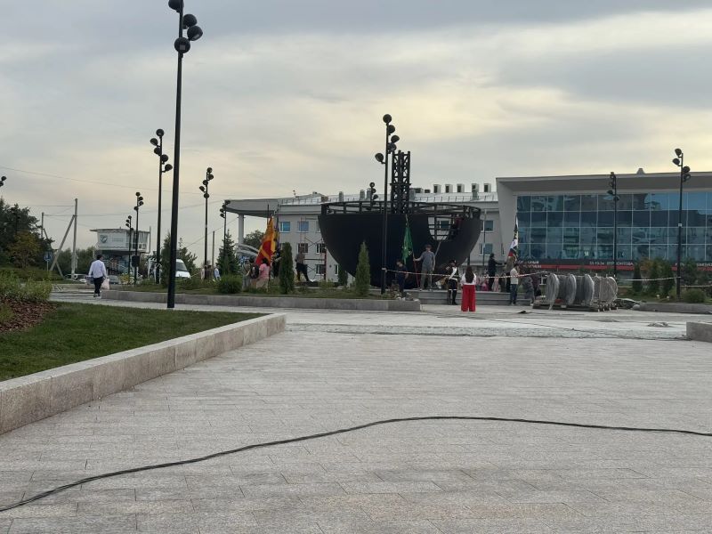 В Омске замечена репетиция открытия обновленного шара «Держава» В Омске замечена репетиция открытия обновленного шара «Держава»